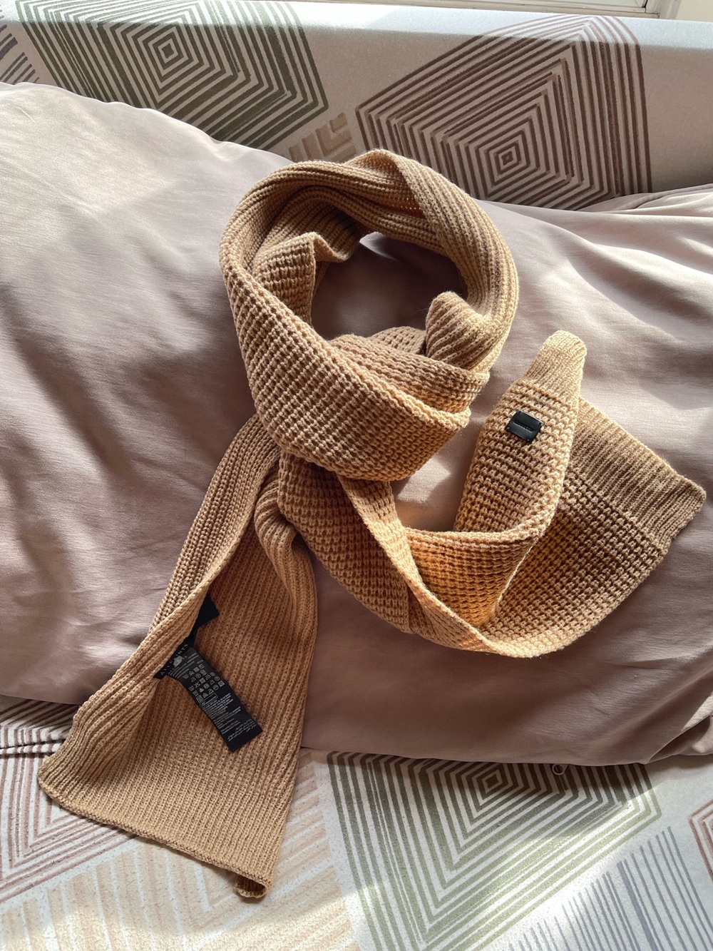 All Saints Angled Stitch Scarf